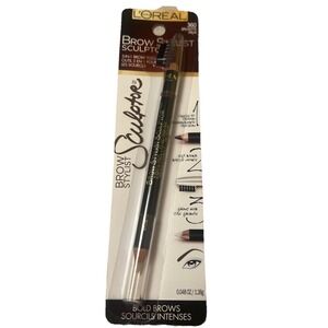 Loreal Brow Stylist Sculptor 3-in-1 Brow Tool 360 Brunette Precision Tip Crayon